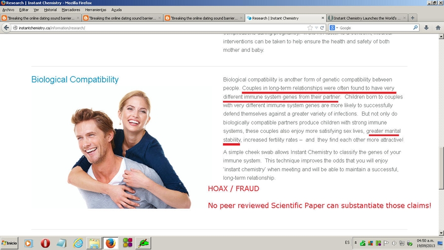 chemistry dating canada